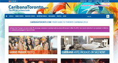 Desktop Screenshot of caribanatoronto.com