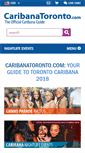 Mobile Screenshot of caribanatoronto.com